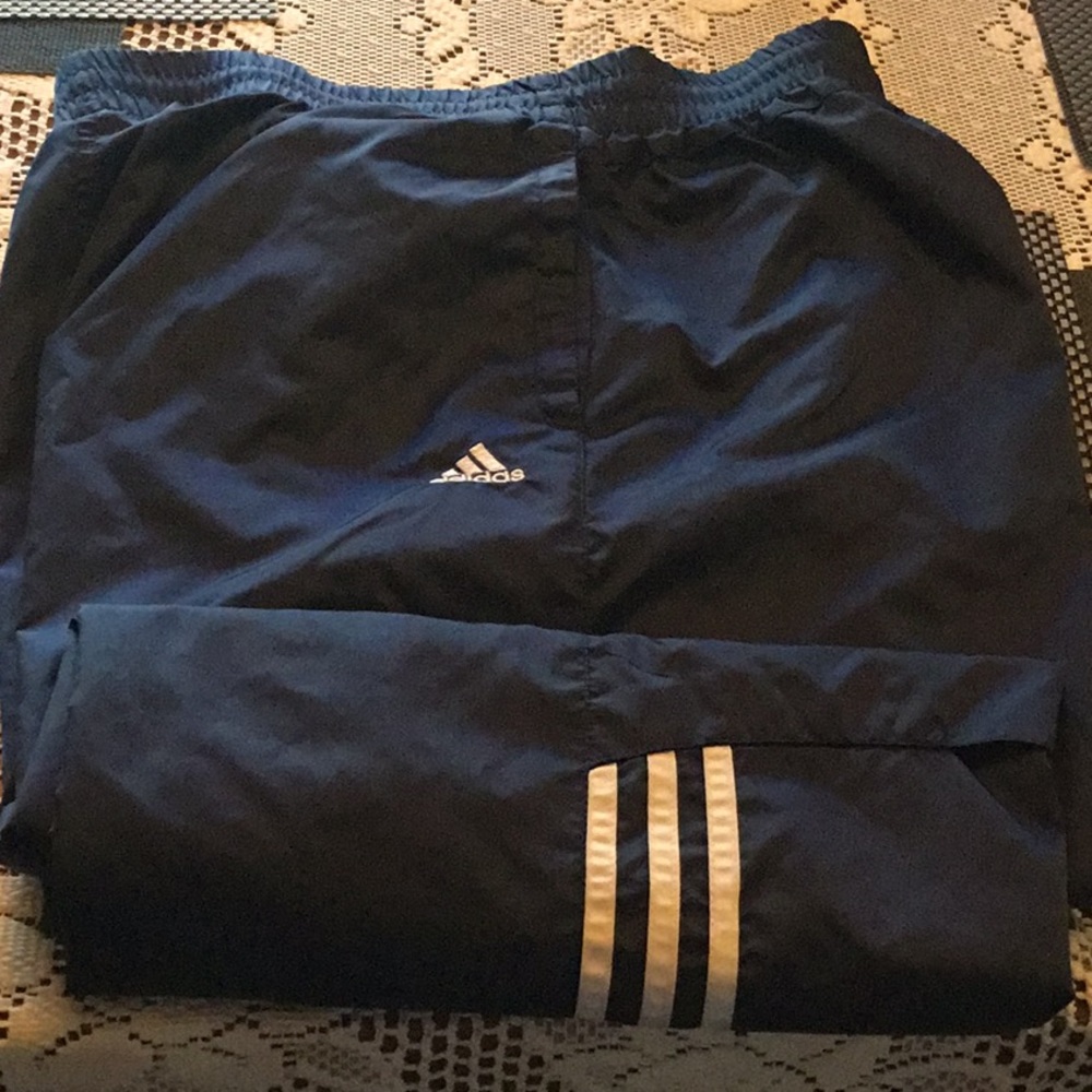 Men’s Adidas navy blue sweatpants
